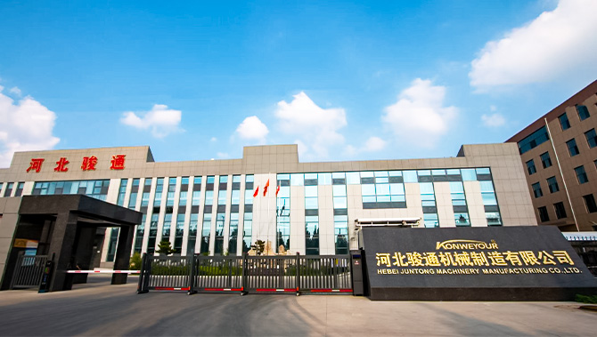 Hebei Juntong Makineria Urtero 6S tailerra jarri da abian